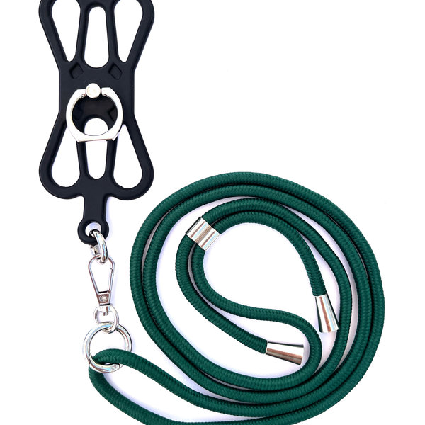 phonelace Phone Strap Silicon Holder - Emerald Green