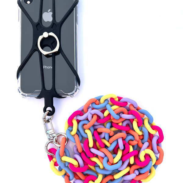 Phonelace Phone Strap Silicon Holder - Link Chain