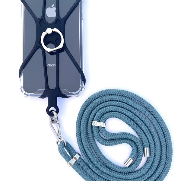 Phonelace Phone Strap Silicon Holder - Mermaid Teal