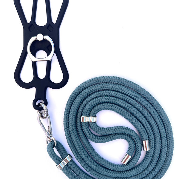 phonelace Phone Strap Silicon Holder - Mermaid Teal