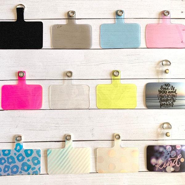 Phonelace Pink & Blue Phone Strap