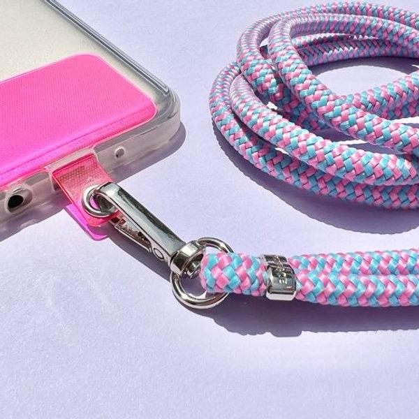 Phonelace Pink & Blue Phone Strap