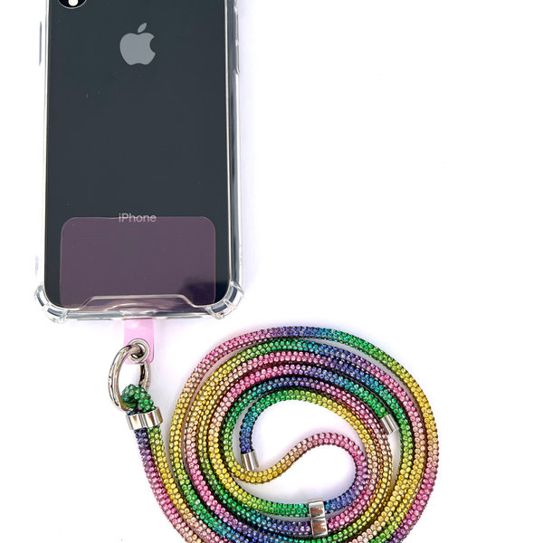Phonelace Rainbow Sparkling Phone Lanyard