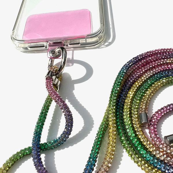 Phonelace Rainbow Sparkling Phone Lanyard