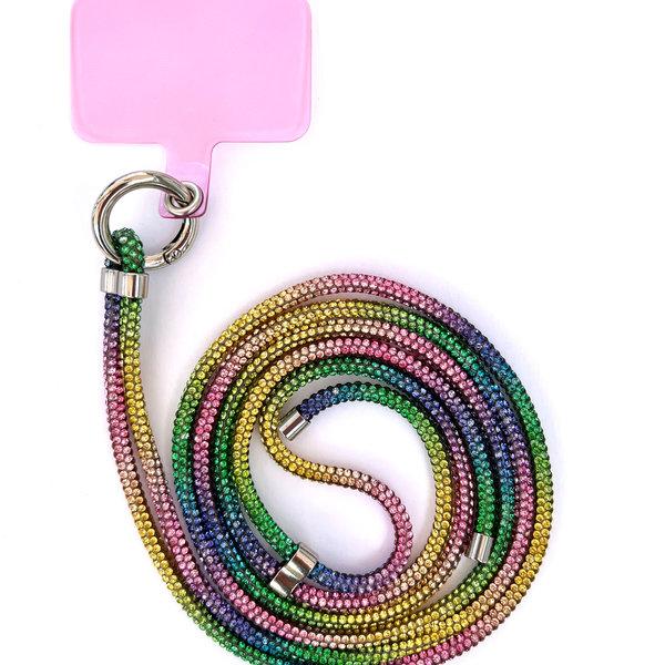 phonelace Rainbow Sparkling Phone Lanyard