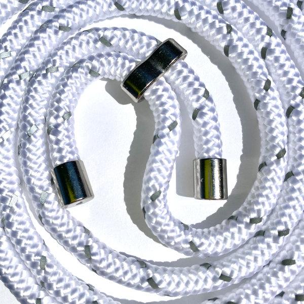 Phonelace White Reflective Phone Strap