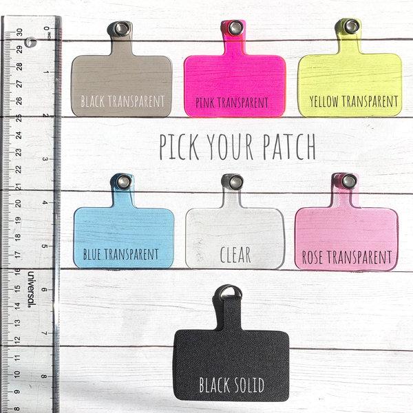 Phonelace White Reflective Phone Strap