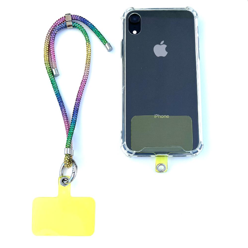 phonelace Wristlet Phone Strap I Rainbow Sparkle