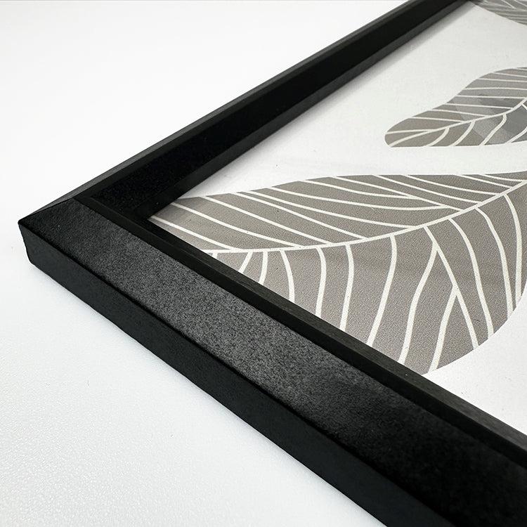 Photoframesandart 10x8" Black Photo Frame With Glass | Pack Of 4