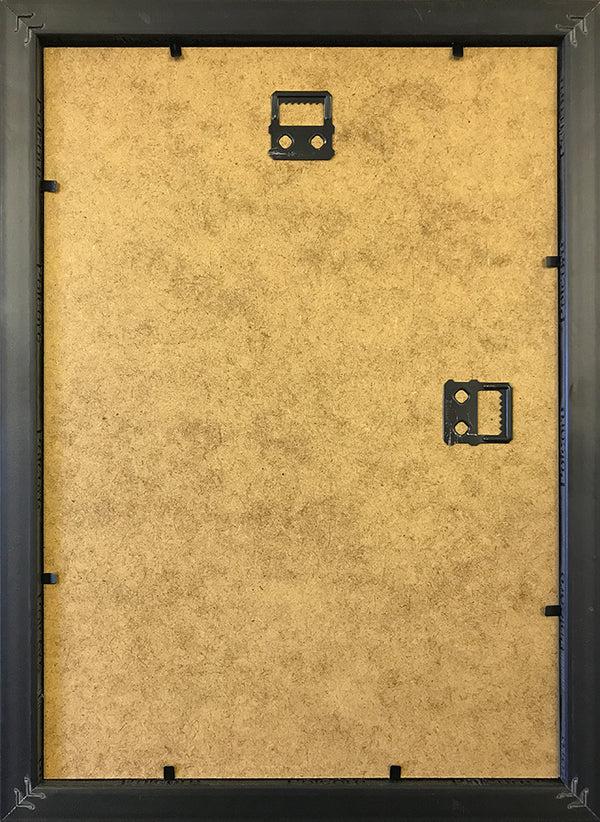 Photoframesandart 14x9" Oxford Black Photo Frame Suitable For A CD And It's Cover With A White Mount