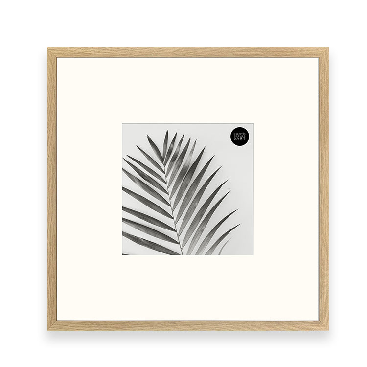 photoframesandart 20x20" for 10x10" Wooden Oak Effect Photo Frame | Hartland Collection