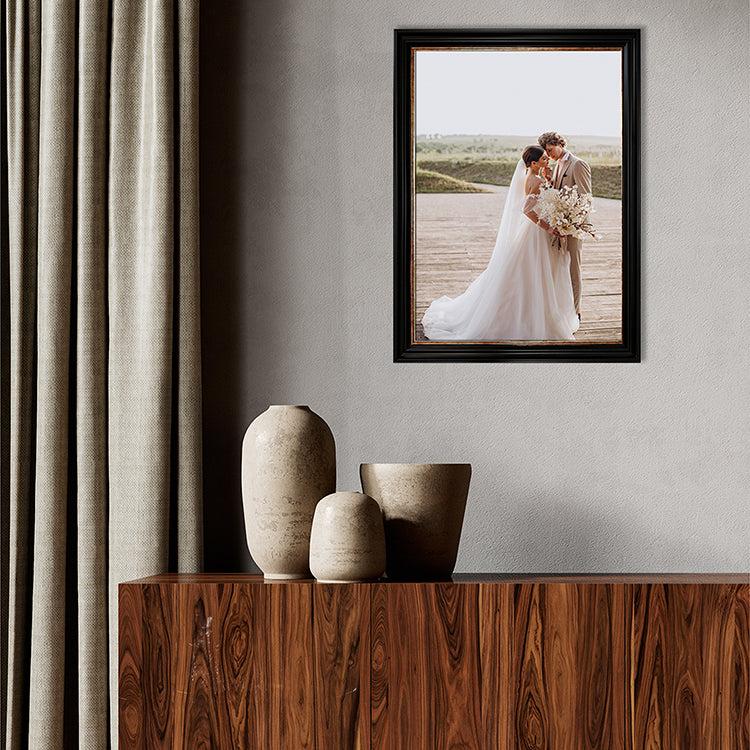 photoframesandart 40x50cm Poster Frame | Vintage Black