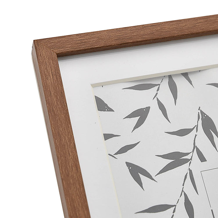 Photoframesandart 7x5 Frame For 6x4 With Glass | Teak Effect Photo Frame