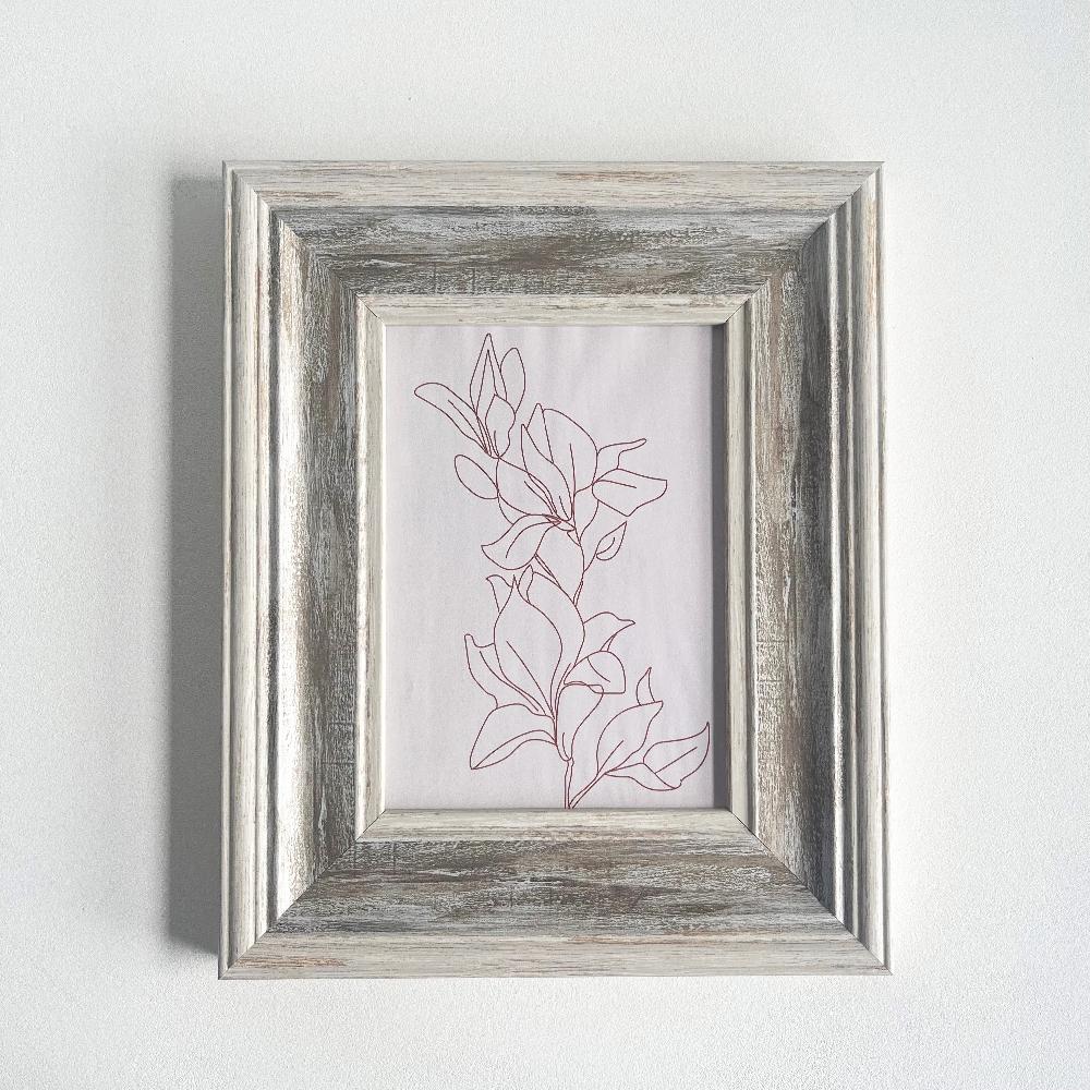 photoframesandart 7x5" Photo Frame | Antique Whitewashed Wood Effect photoframesandart 7x5" Photo Frame | Antique Whitewashed Wood Effect