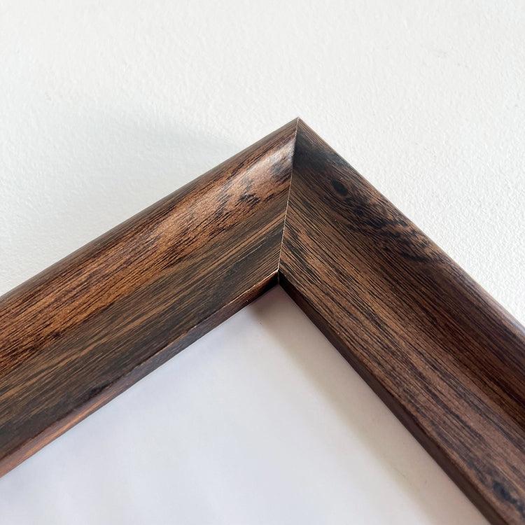 Photoframesandart 7x5 Photo Frame | Dark Walnut Effect