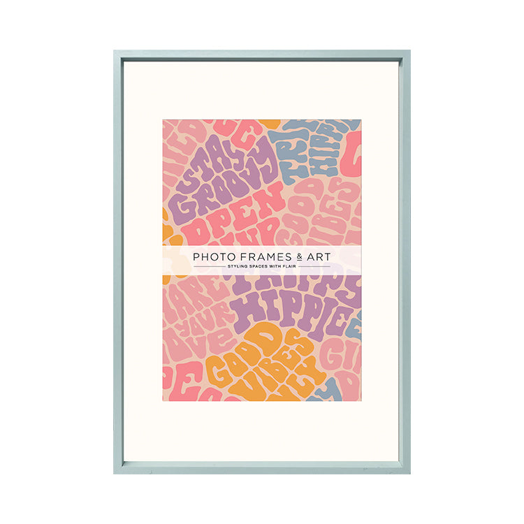 photoframesandart A2 Poster Frame for A3 Print With Mount | Colourful
