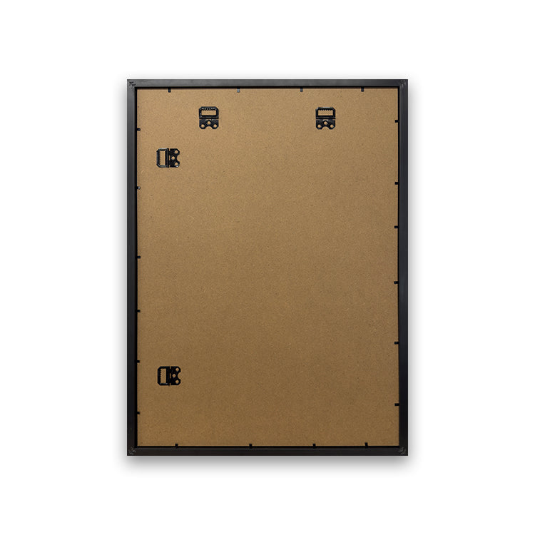 Photoframesandart A2 Poster Frame For A3 Print With Mount | Silk Black