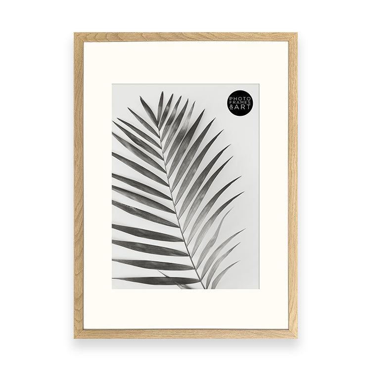 Photoframesandart A2 Wood Frame For A3 Poster With Mount | Hartland Oak Effect