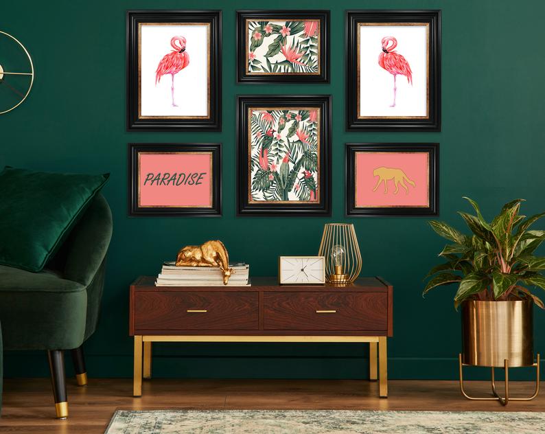 Photoframesandart A3 Poster Frame For A4 Print With Mount | Vintage Black White Mount