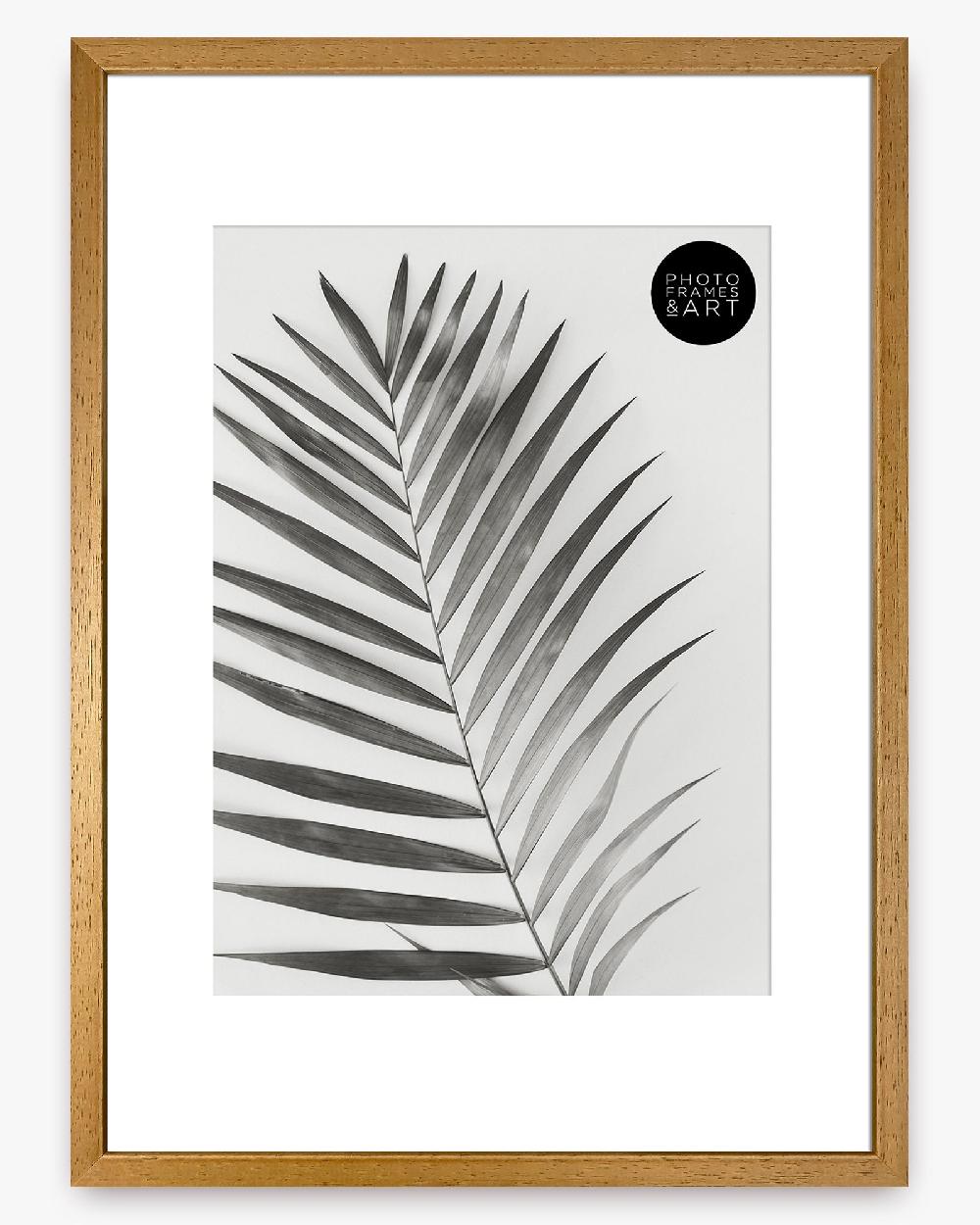 Photoframesandart A3 Poster Frame For A4 Print With Mount | Winchester Wood