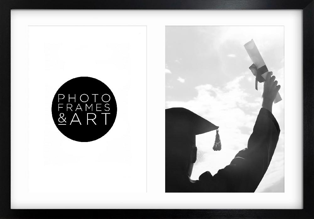 photoframesandart A4 Multi Photo Frame - 20x14" Collage Frame | Oxford