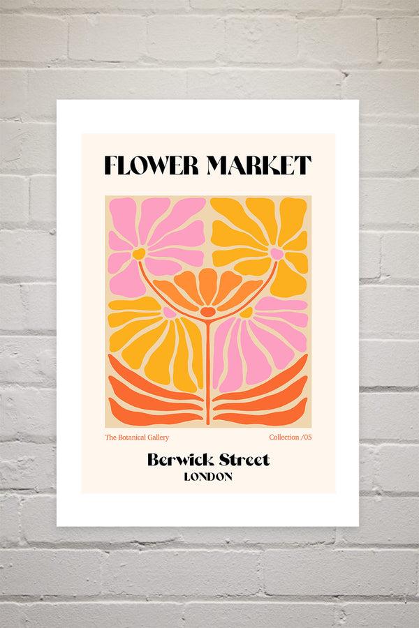 Photoframesandart Berwick Street Flower Market | Luxe Poster Co