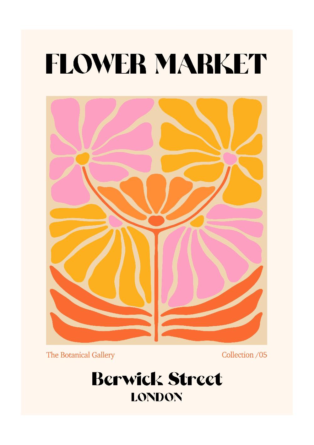photoframesandart Berwick Street Flower Market | Luxe Poster Co