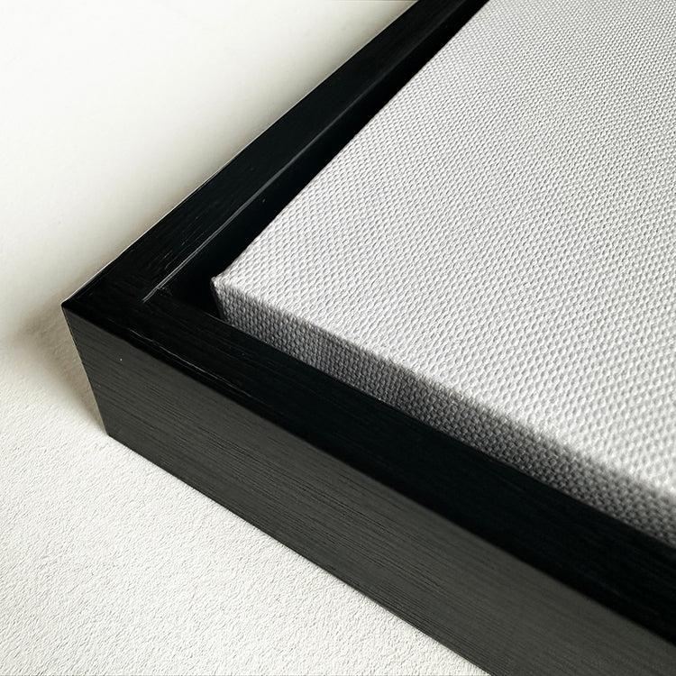 Photoframesandart Black And White Map Framed Canvas | Paris