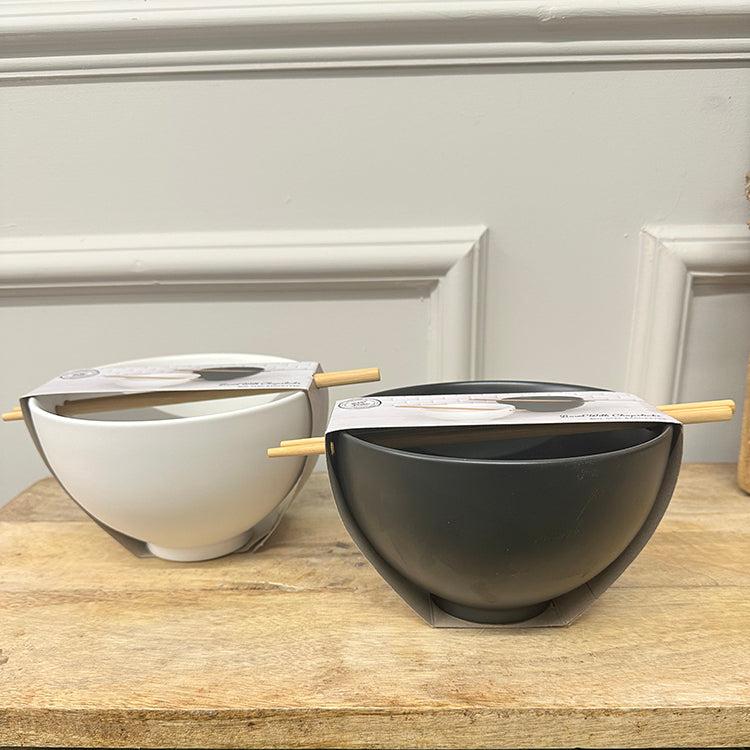 Photoframesandart Black And White Ramen Bowls | Set Of 2