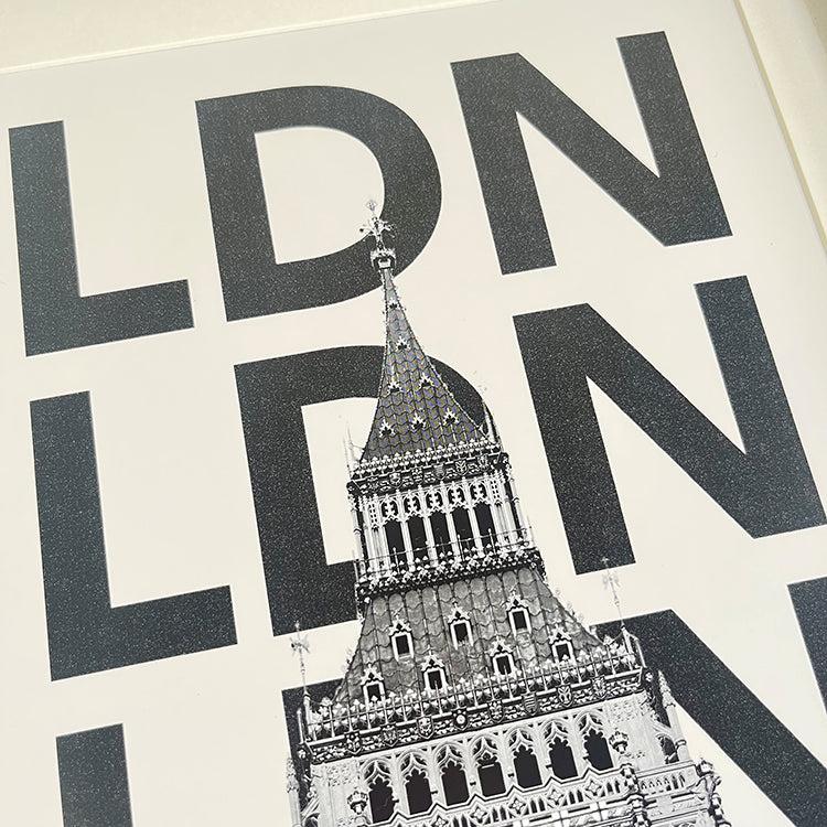 Photoframesandart Black And White Typography Framed Art | London