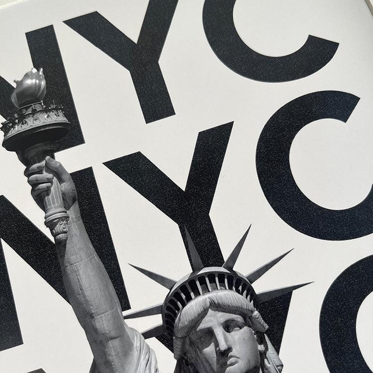 Photoframesandart Black And White Typography Framed Art | New York