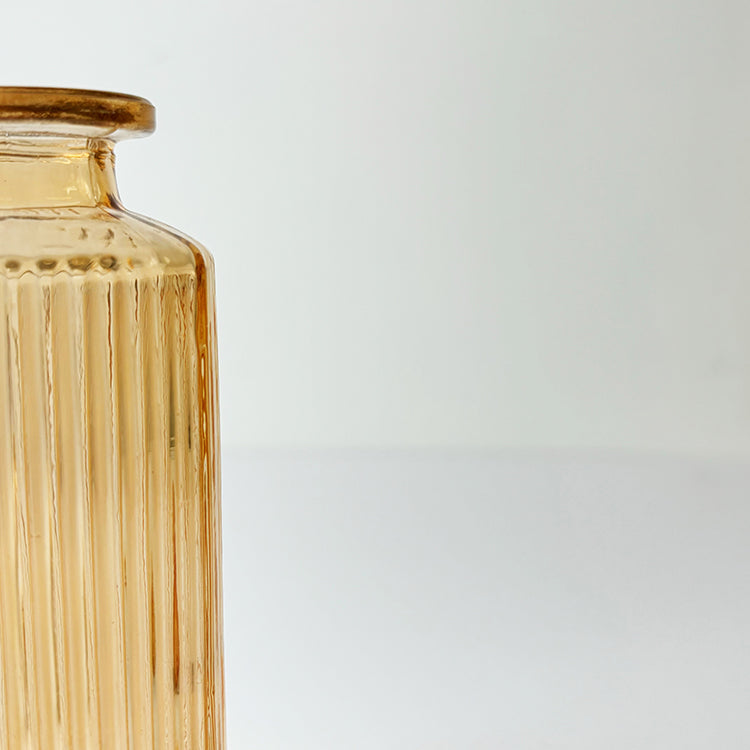 Photoframesandart Burnt Orange Glass Bud Vases | Set Of 3