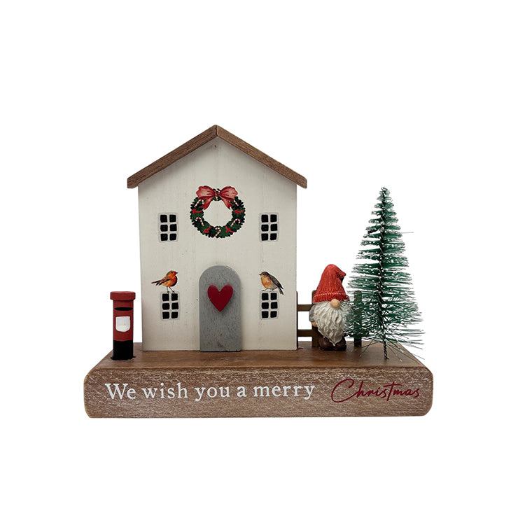 Photoframesandart Christmas House With Gonk | Red Or White