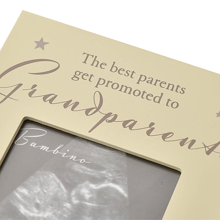 Photoframesandart Cream Baby Scan Photo Frame | Grandparents