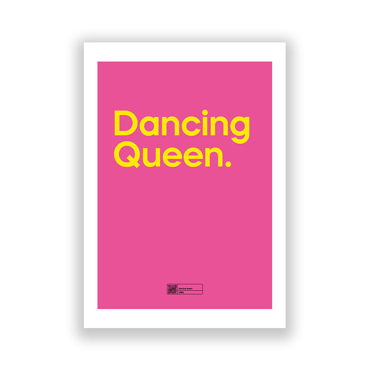 photoframesandart Dancing Queen by Say It With Songs