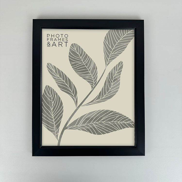 photoframesandart Everyday 10x8 Picture Frame | Classic Black