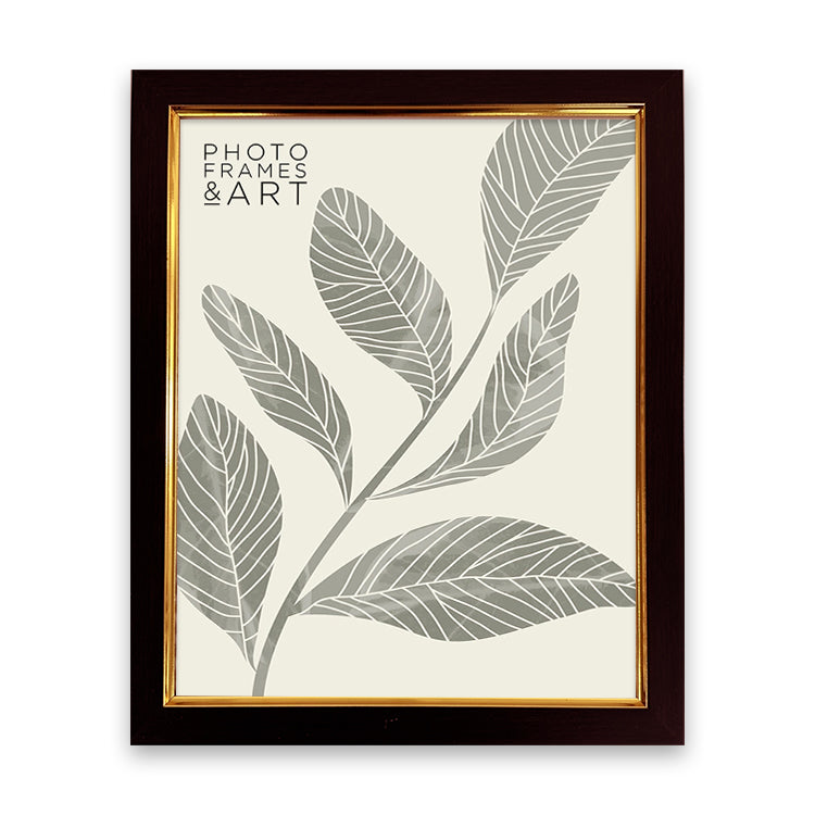 photoframesandart Everyday 10x8 Picture Frame | Classic Mahogany Effect