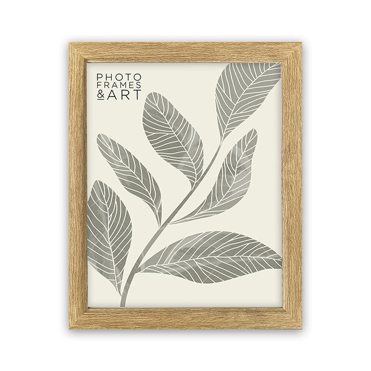 photoframesandart Everyday 10x8 Picture Frame | Classic Oak Effect