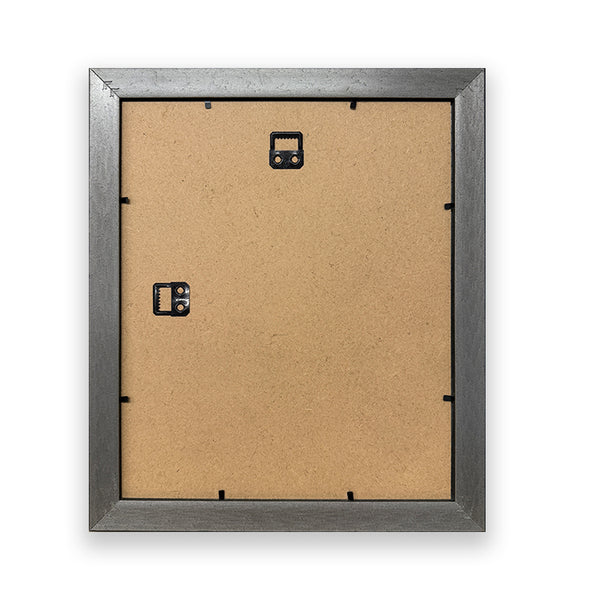 Photoframesandart Everyday 12x10 Photo Frame With Mount | Geneva Gunmetal