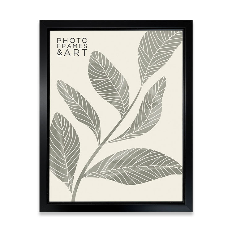 photoframesandart Everyday 14x11 Picture Frame | Classic Black