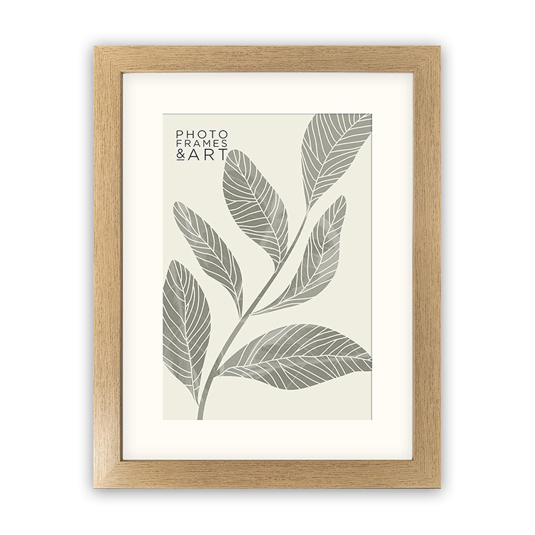 photoframesandart Everyday 16X12" Photo Frame With Mount | Milano Oak Effect