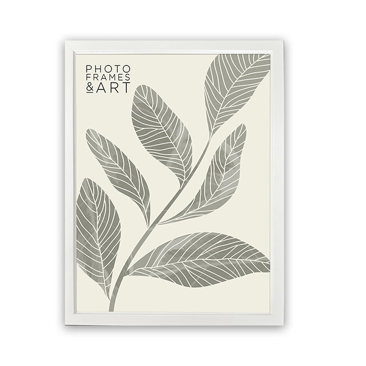 photoframesandart Everyday 16x12 Picture Frame | Classic White