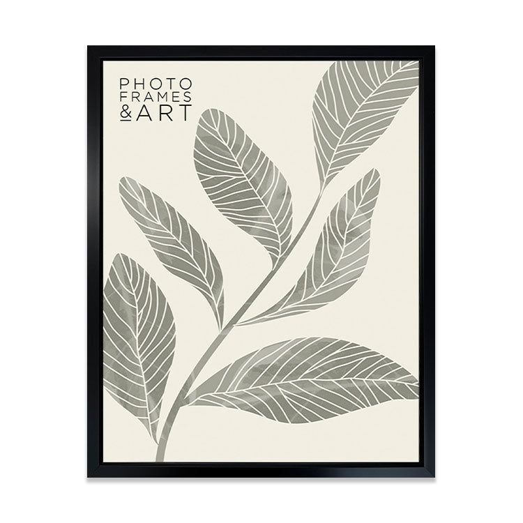 photoframesandart Everyday 20x16 Picture Frame | Classic Black