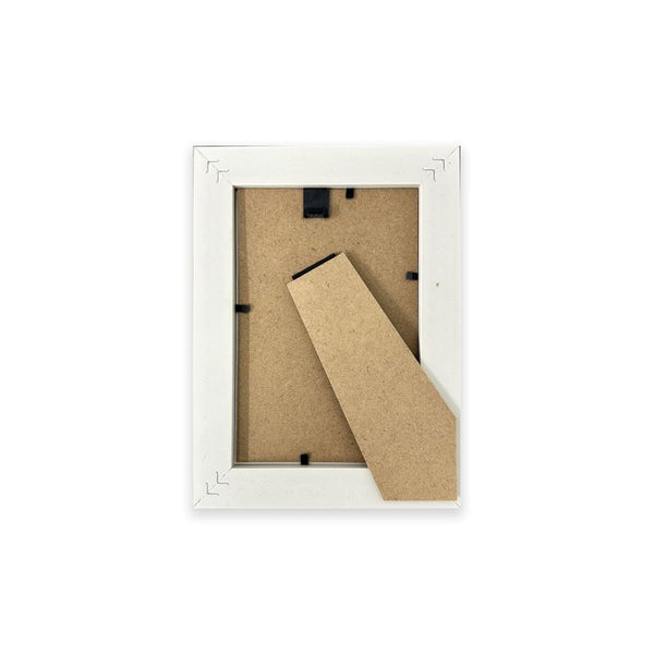 Photoframesandart Everyday 6x4 Photo Frame With Mount | Milano White