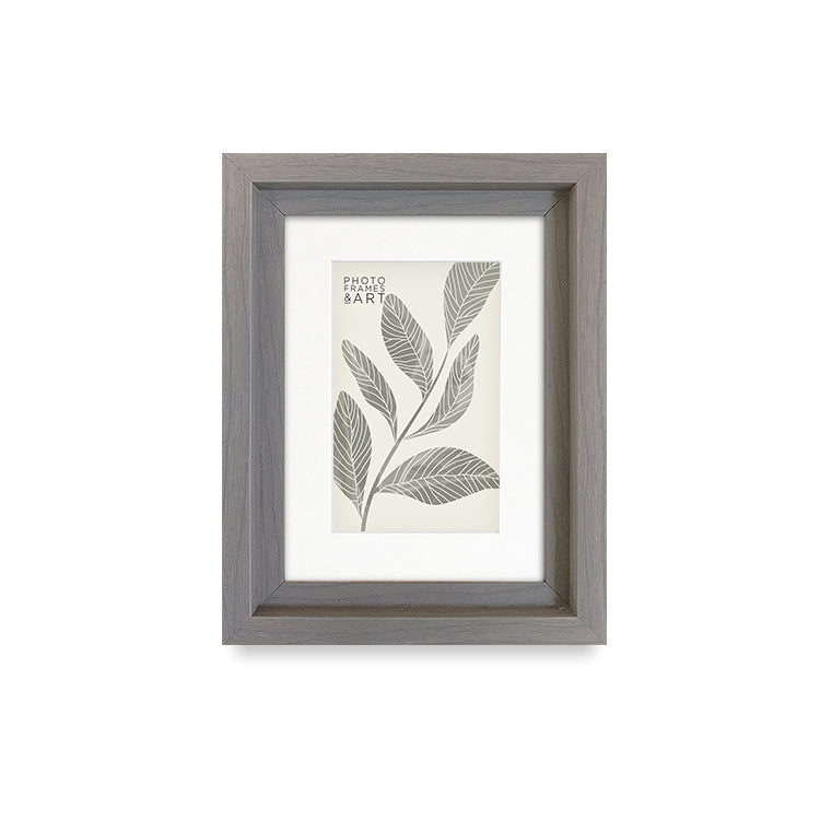 photoframesandart Everyday 7x5 Photo Frame With Mount | Hoxton Grey photoframesandart Everyday 7x5 Photo Frame With Mount | Hoxton Grey