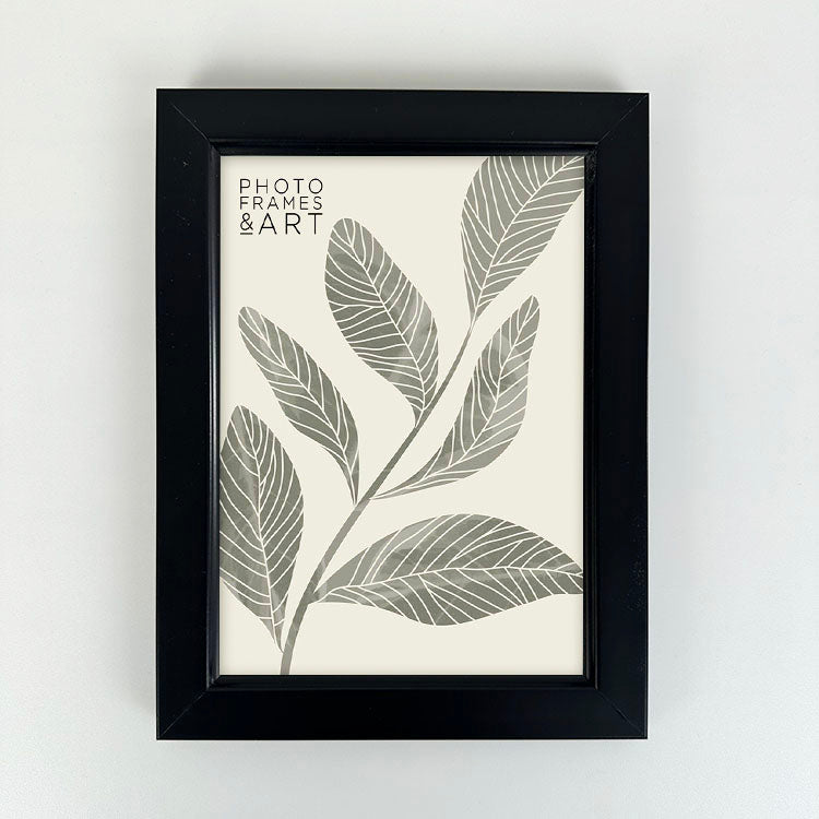 photoframesandart Everyday 7x5 Picture Frame | Classic Black