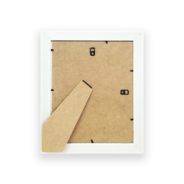 Photoframesandart Everyday 8x6 Photo Frame With Mount | Milano White