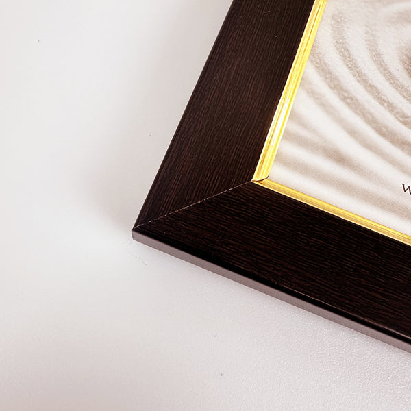 Photoframesandart Everyday 8x6 Picture Frame | Classic Mahogany Effect