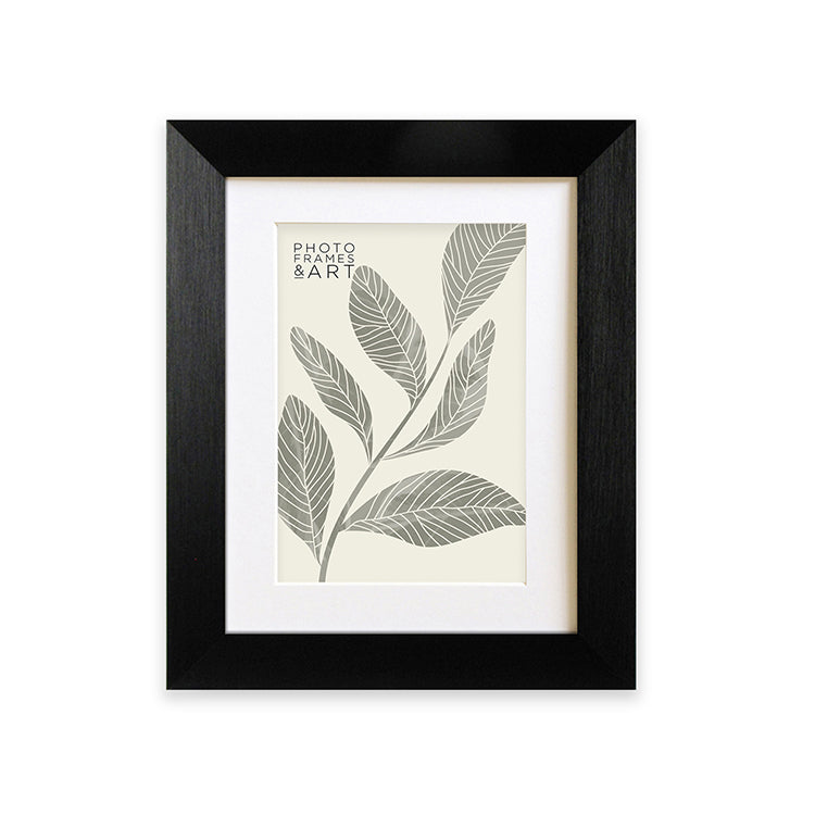 photoframesandart Everyday 9x7 Photo Frame With Mount | Milano Black photoframesandart Everyday 9x7 Photo Frame With Mount | Milano Black