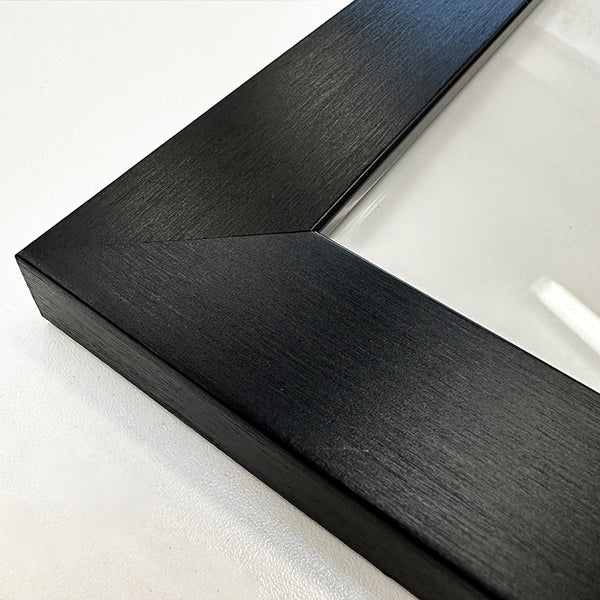 Photoframesandart Everyday A4 Photo Frame With Mount | Milano Black